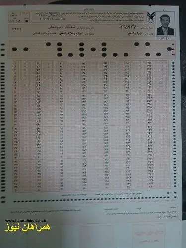 دردسر صندلی‌خالی مشایی در کنکور+عکس