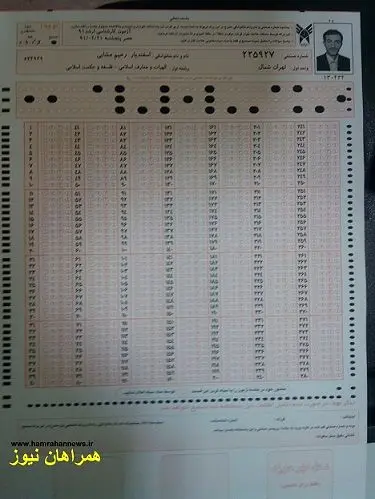 دردسر صندلی‌خالی مشایی در کنکور+عکس