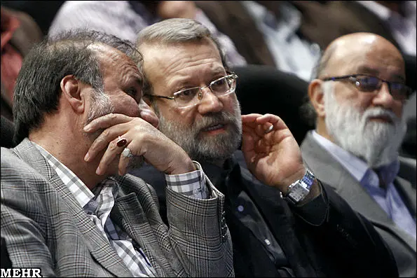 (تصاویر)‌تصویربرداری بیادی‌و‌چمران از لاریجانی
