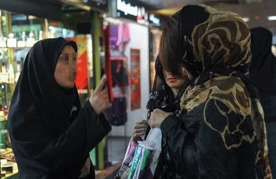 (تصاویر) تشدید برخورد با بدحجابان تهران(2)
