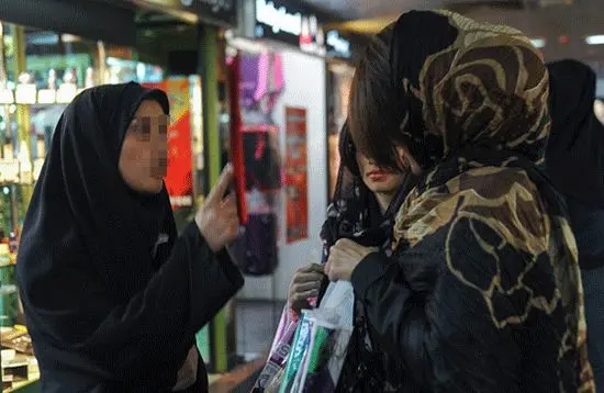 (تصاویر) تشدید برخورد با بدحجابان تهران(2)