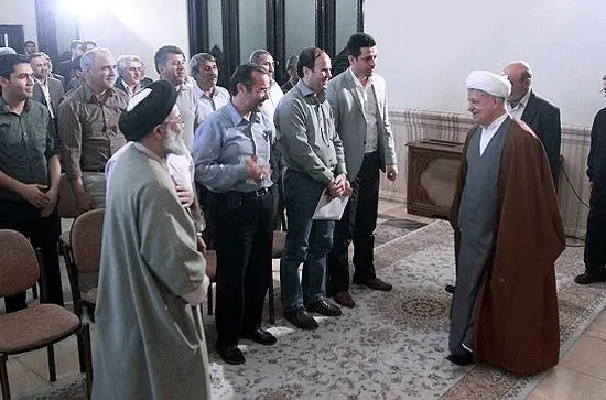 تصاویر» دیدار اعضاء خانه کارگر با هاشمی