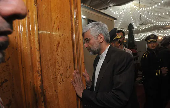 (تصوير)زیارت سعیدجلیلی ازحرمین کاظمین(ع)