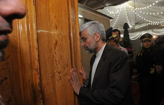 (تصوير)زیارت سعیدجلیلی ازحرمین کاظمین(ع)