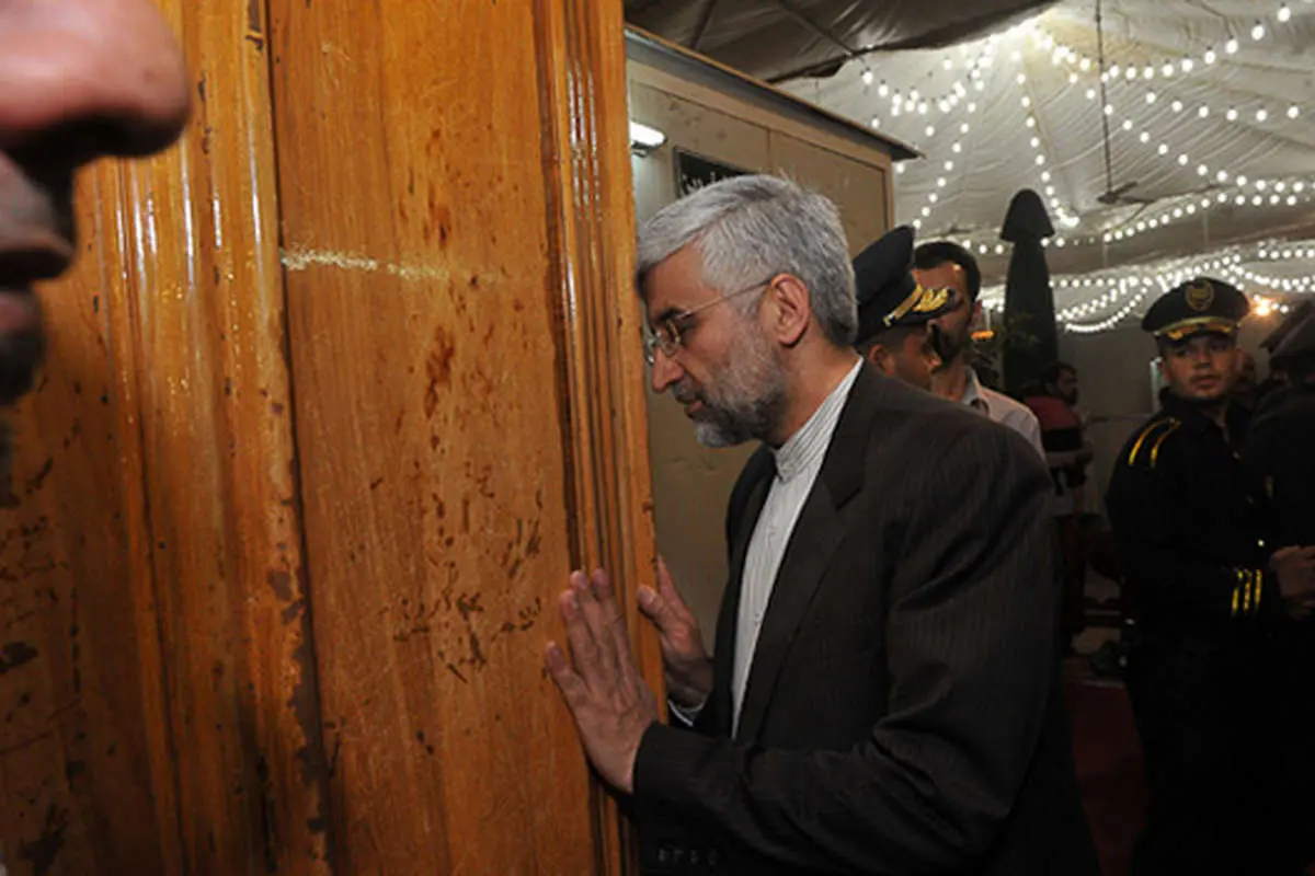 (تصوير)زیارت سعیدجلیلی ازحرمین کاظمین(ع)