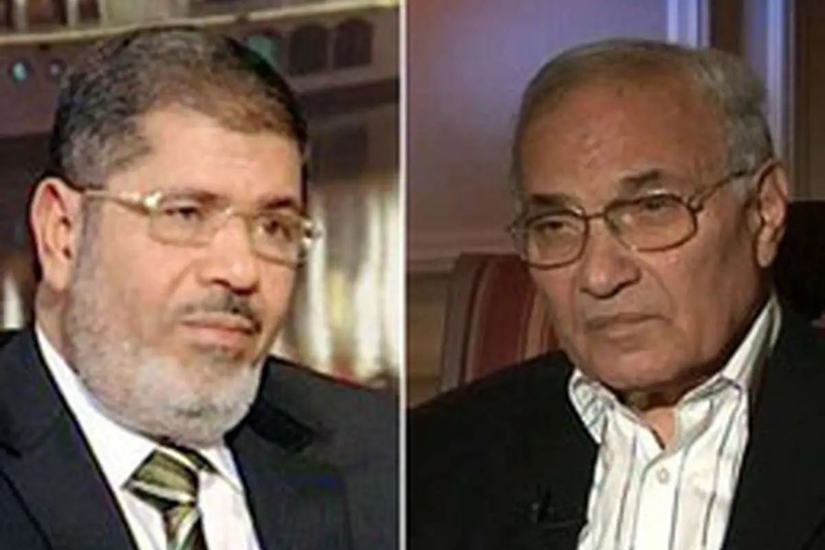 انتخابات ریاست جمهوری مصر؛ شفیق و مرسی در دور دوم