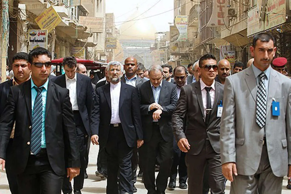 (تصاویر) سفر زیارتی جلیلی به نجف و کربلا
