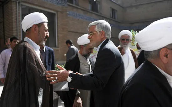(تصاویر) همدردی اصلاح‌طلبان با موسوی‌خوئینی‌ها