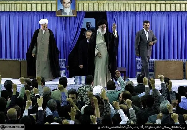 دیدار مسئولان نظام با رهبر معظم انقلاب
