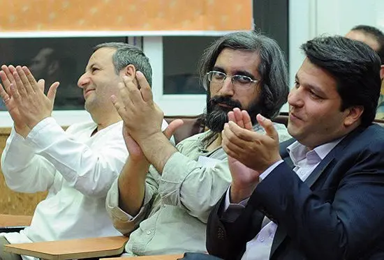 (تصاویر) برادر جلیلی در رونمایی از یک آهنگ