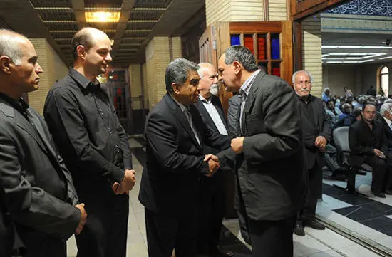 (تصاویر) بزرگان موسیقی در مراسم یادبود استاد کسایی
