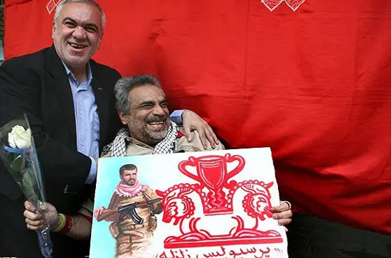 (تصاویر) مواجهه جالب فتح‌الله‌زاده و پرسپولیسی دو آتشه