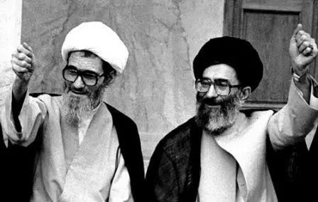 عکسی دیدنی از رهبر معظم انقلاب و آیت‌الله‌ مشکینی