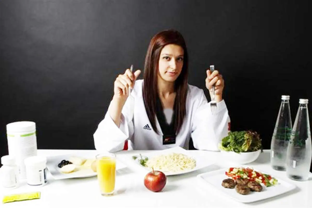 (تصاویر) المپیکیها روزانه چقدر غذا میخورند؟