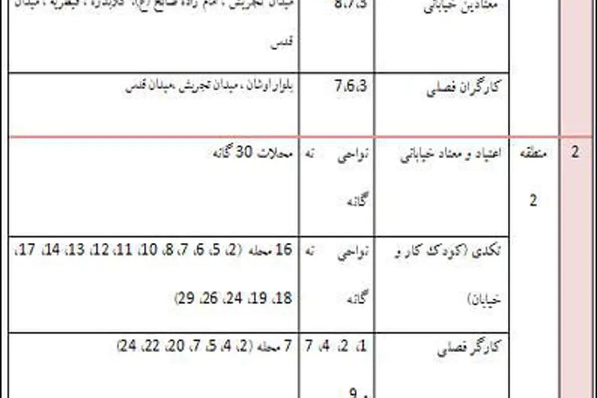 جزئیاتی از زیر پوست تهران