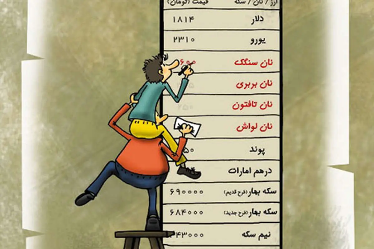 (کاریکاتور)رقابت نان بربری و ارزهای خارجی