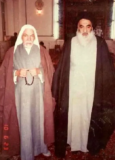 تصاویر کمتر دیده‌شده از آیت‌الله سیستانی