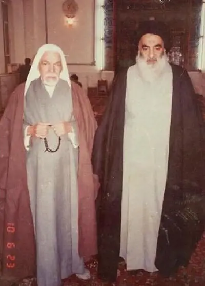 تصاویر کمتر دیده‌شده از آیت‌الله سیستانی