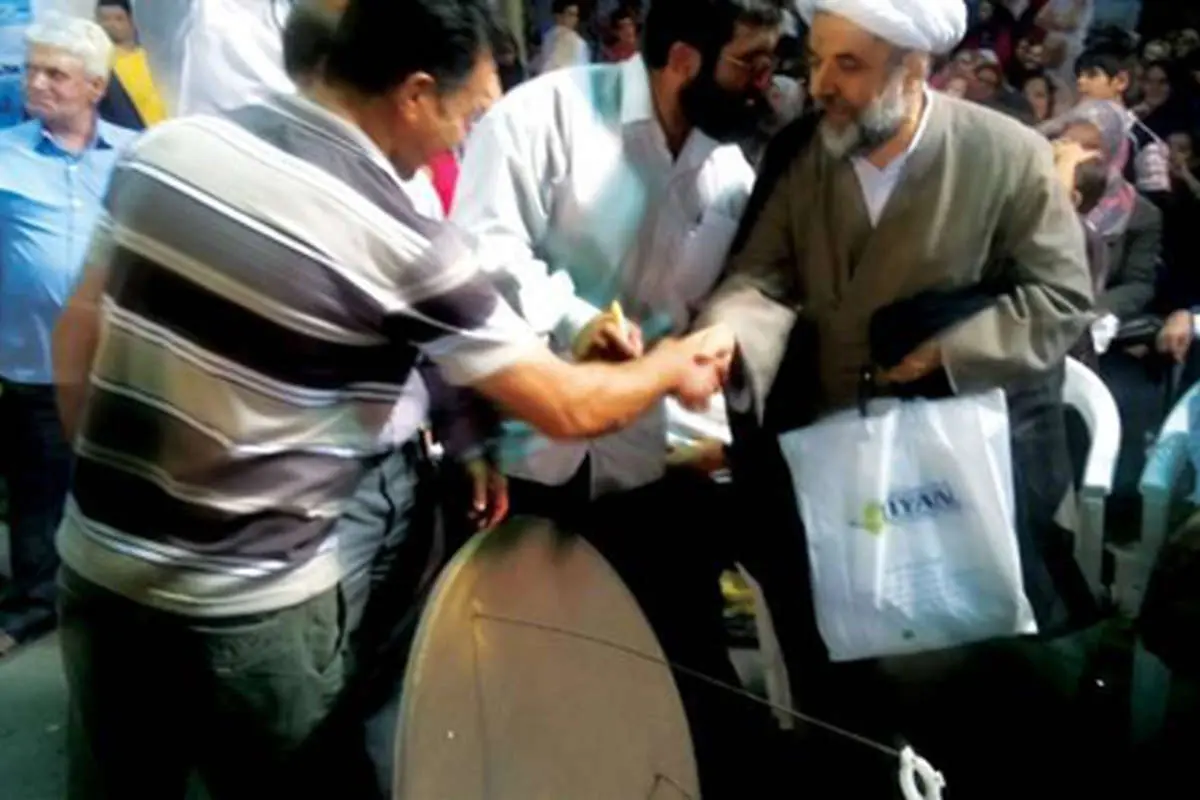 (تصاویر) طرح تحویل داوطلبانه ماهوارهها