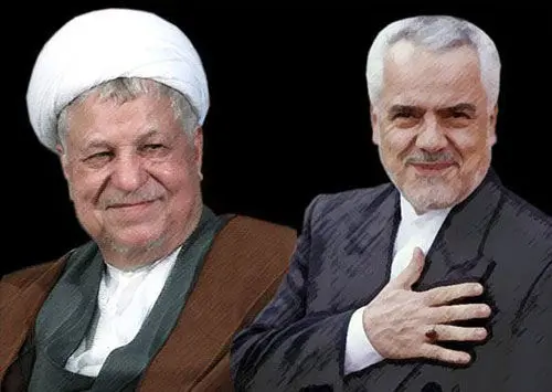 وقتی رحیمی، هاشمی را "یوسف انقلاب" خواند+(عکس)