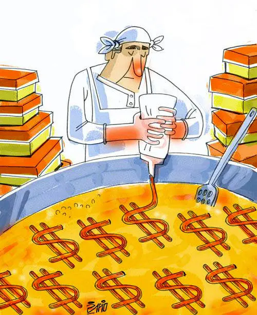 (کاریکاتور) گرانی شیرینی!