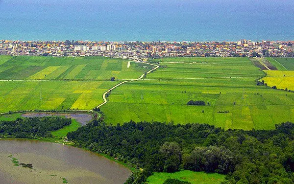 (تصاویر) مناظر هوایی از تابستان مازندران