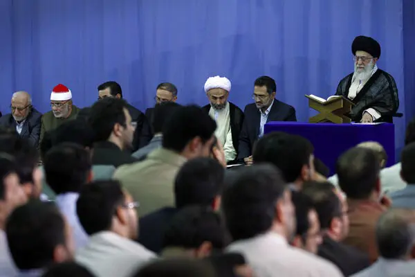 (تصاویر) محفل انس با قرآن در حضور رهبرانقلاب