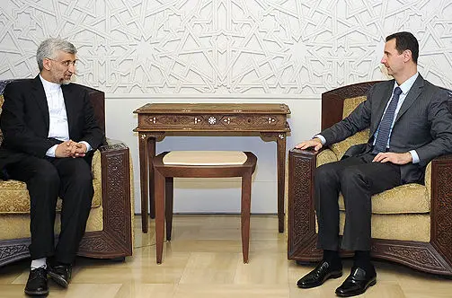 سفر جلیلی به دمشق اتمام حجت ایران با مخالفان سوریه بود