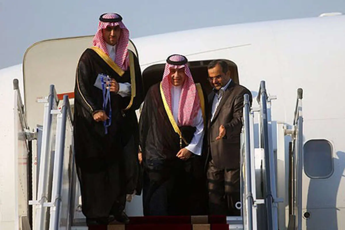 (تصاویر) پسر پادشاه عربستان وارد تهران شد