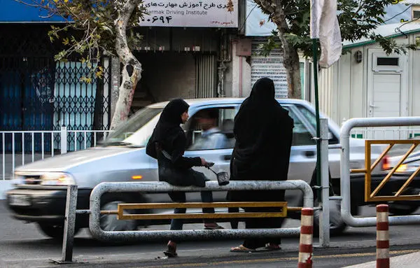 (تصاویر)  زنان متکدی در تهران