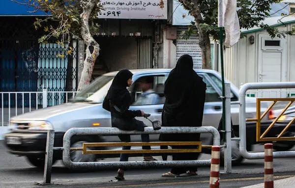 (تصاویر)  زنان متکدی در تهران