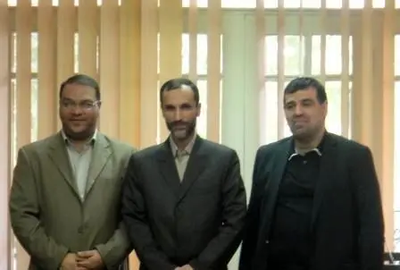 معارفه ملک زاده در موسسه عالی آموزش و پژوهش مدیریت برگزار شد