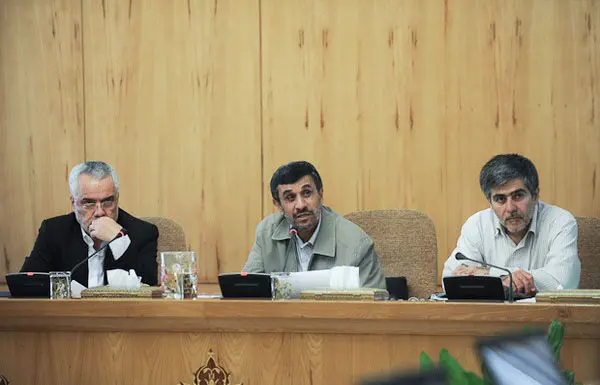 (تصاویر) جلسه هیات دولت با حضور مشایی