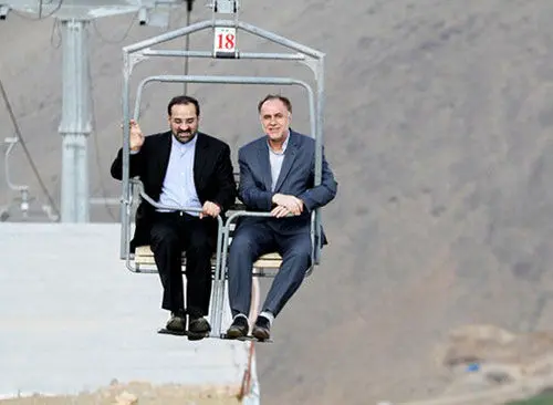 (عکس) تفریح دو وزیر!