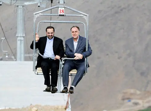 (عکس) تفریح دو وزیر!