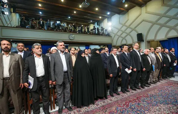 (تصاویر) رئیس‌جمهور در نشست‌خبری