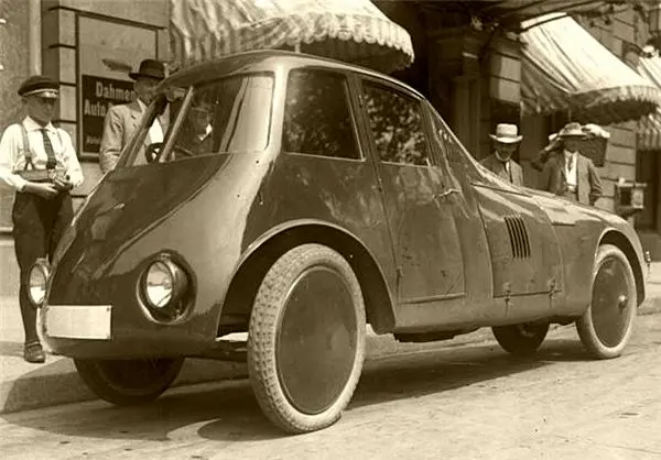 خودروی آیرودینامیک در سال 1922+(عکس)