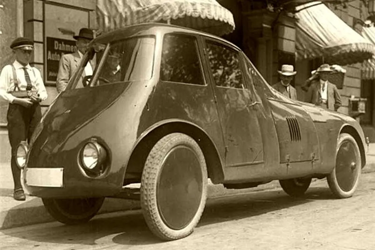خودروی آیرودینامیک در سال 1922+(عکس)