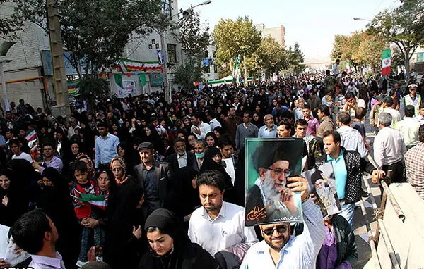 (تصاویر) استقبال مردم بجنورد از رهبرمعظم‌انقلاب