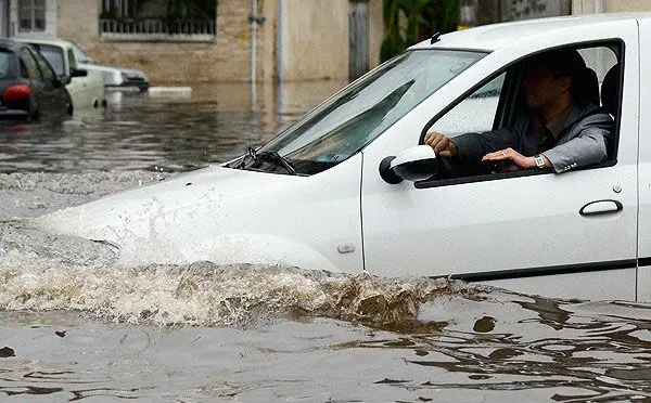 (تصاویر) رشت را آب فراگرفت