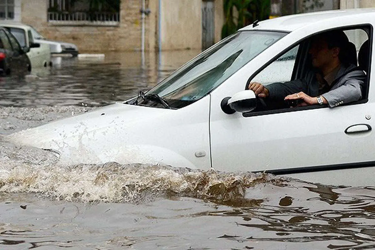 (تصاویر) رشت را آب فراگرفت