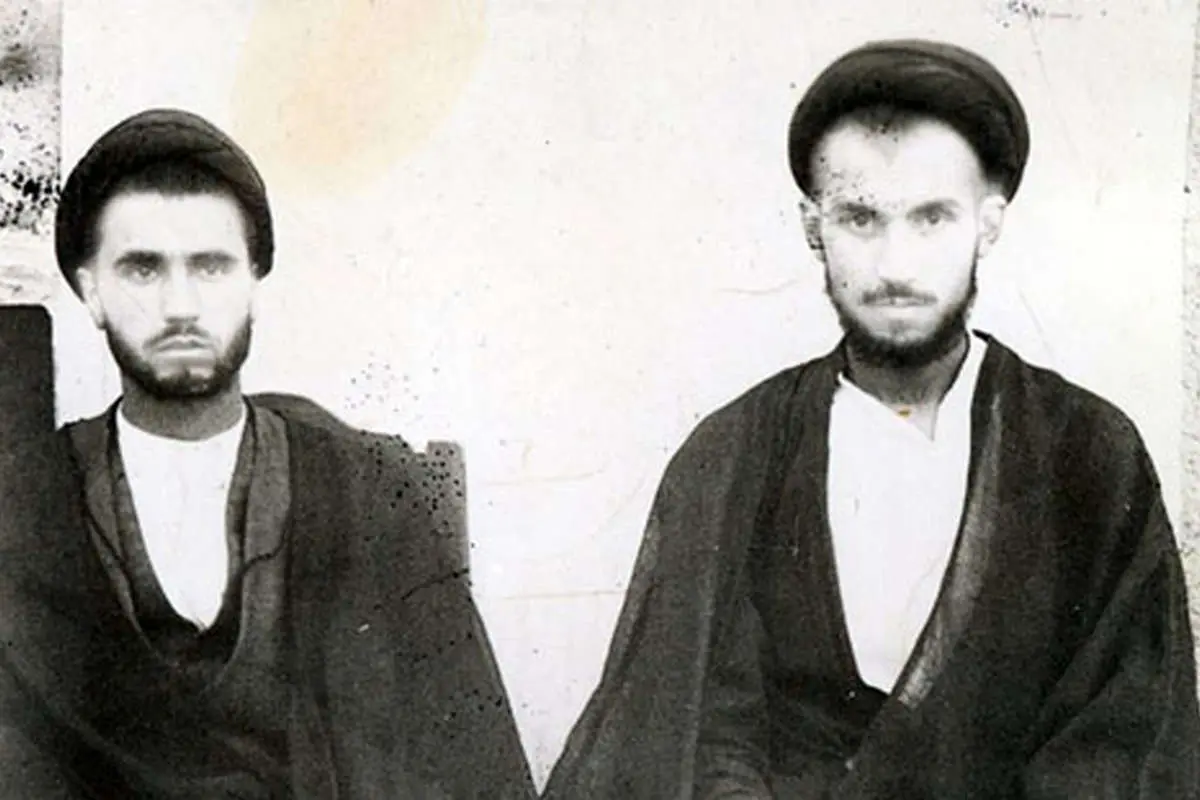 عکس منتشر نشده از امام (ره) و یار دیرینه‌اش