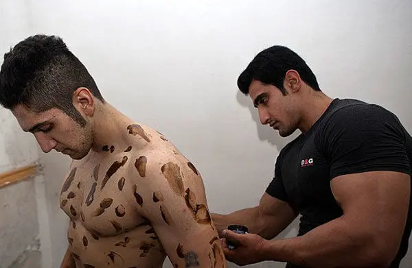 (تصاور) مسابقات پرورش اندام گلستان