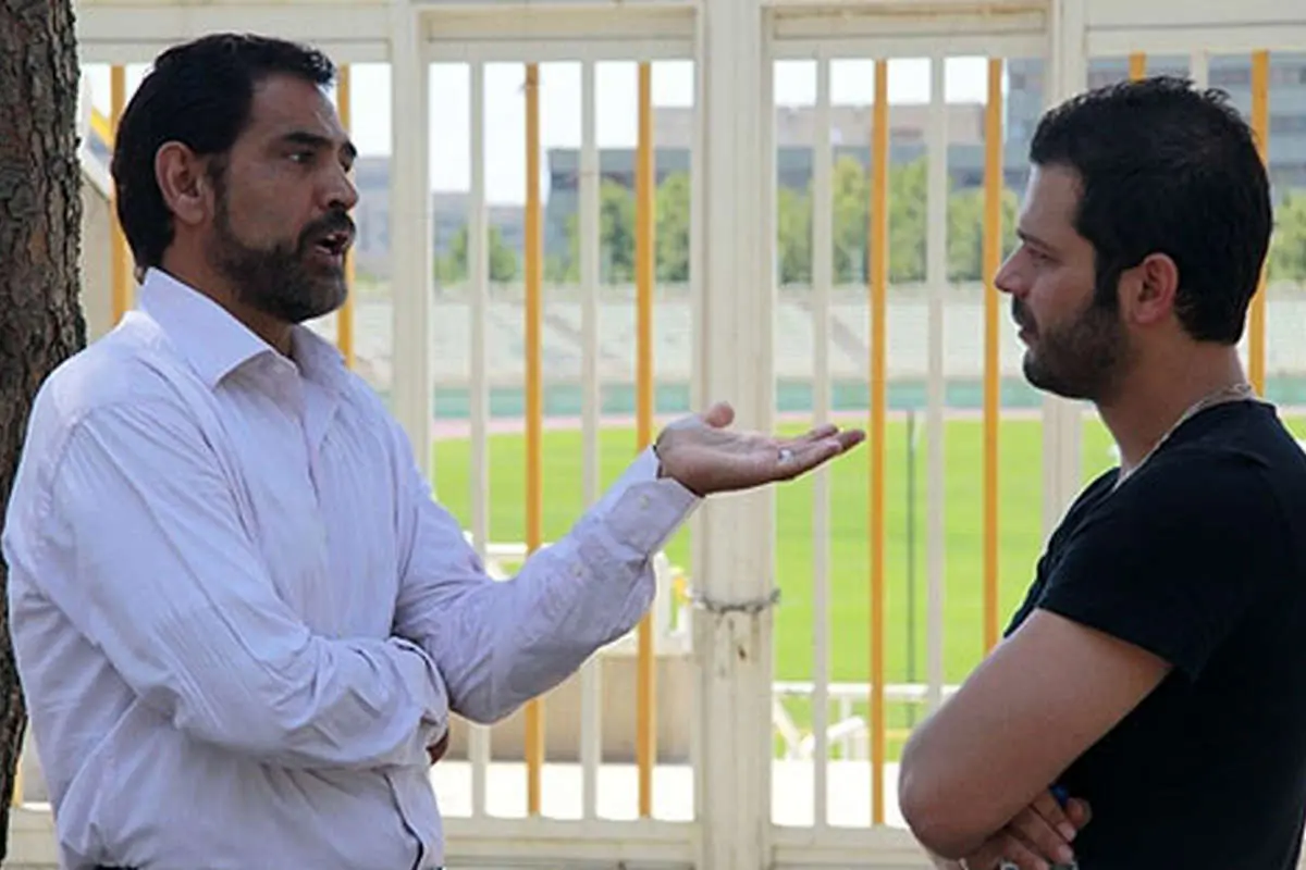 پژمان بازغی و بهنوش بختیاری در مستند زندگی فیروز کریمی