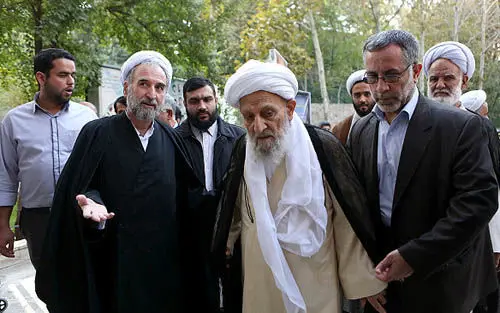 (تصاویر) مراسم ختم آیت الله انواری