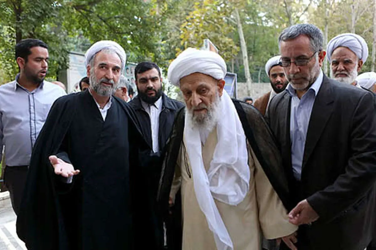 (تصاویر) مراسم ختم آیت الله انواری