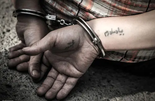 (تصاویر) دستگیری اراذل و اوباش در مشهد