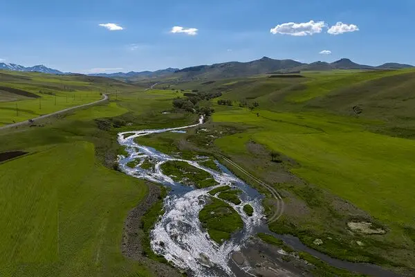 تصاویر هوایی از جلوه‌های کم‌نظیر طبیعت کردستان