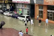 لحظه هجوم سیلاب در جیلین چین