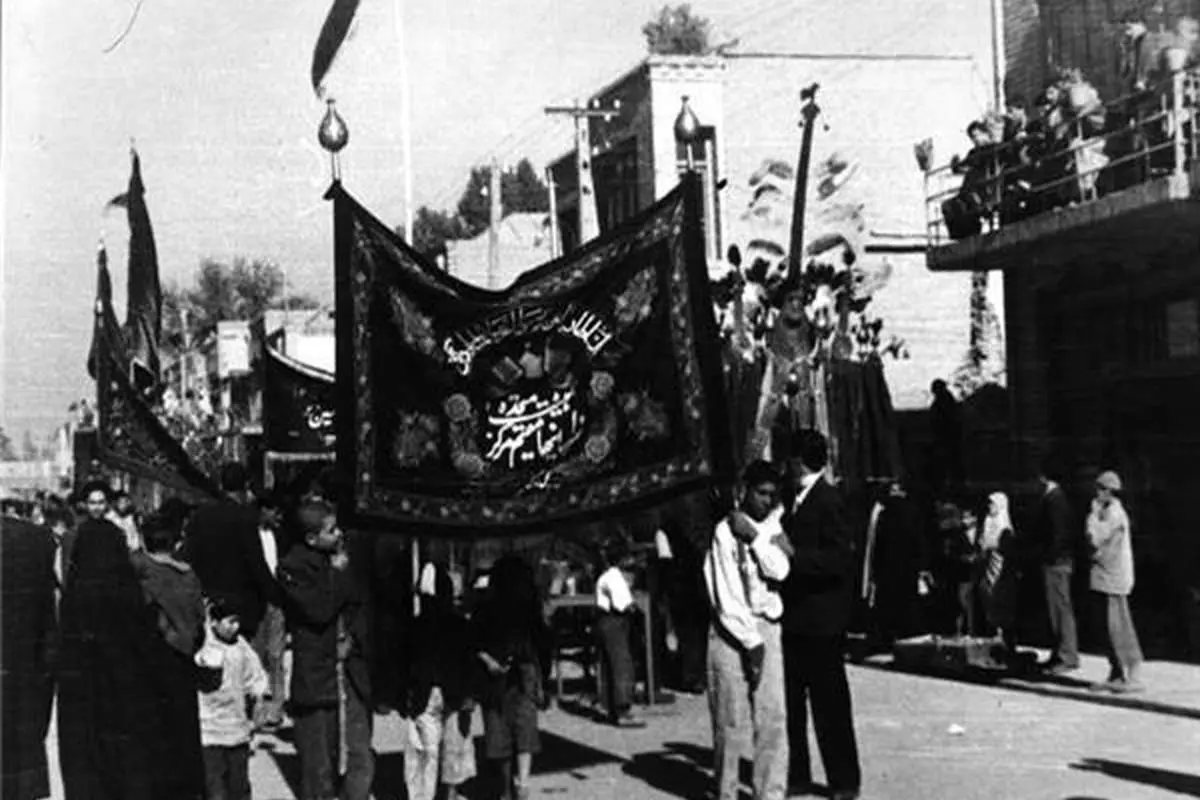 (تصاویر) عزاداری محرم در تهران قدیم